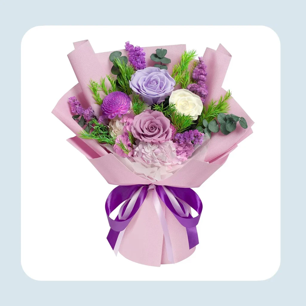 preserved roses bouquet 5