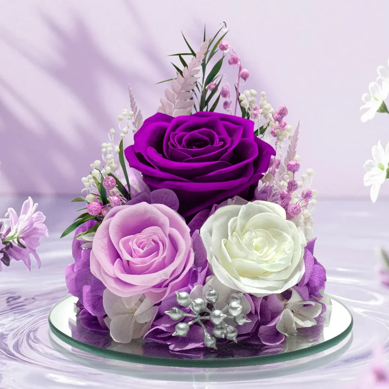 the production process of eternal flowers