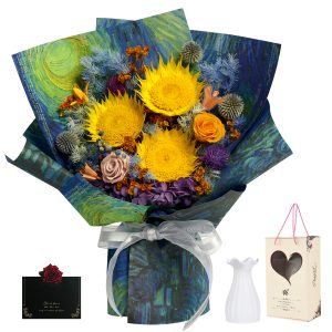 forever flowers bouquet sunflower