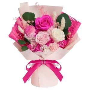 pink flower bouquet